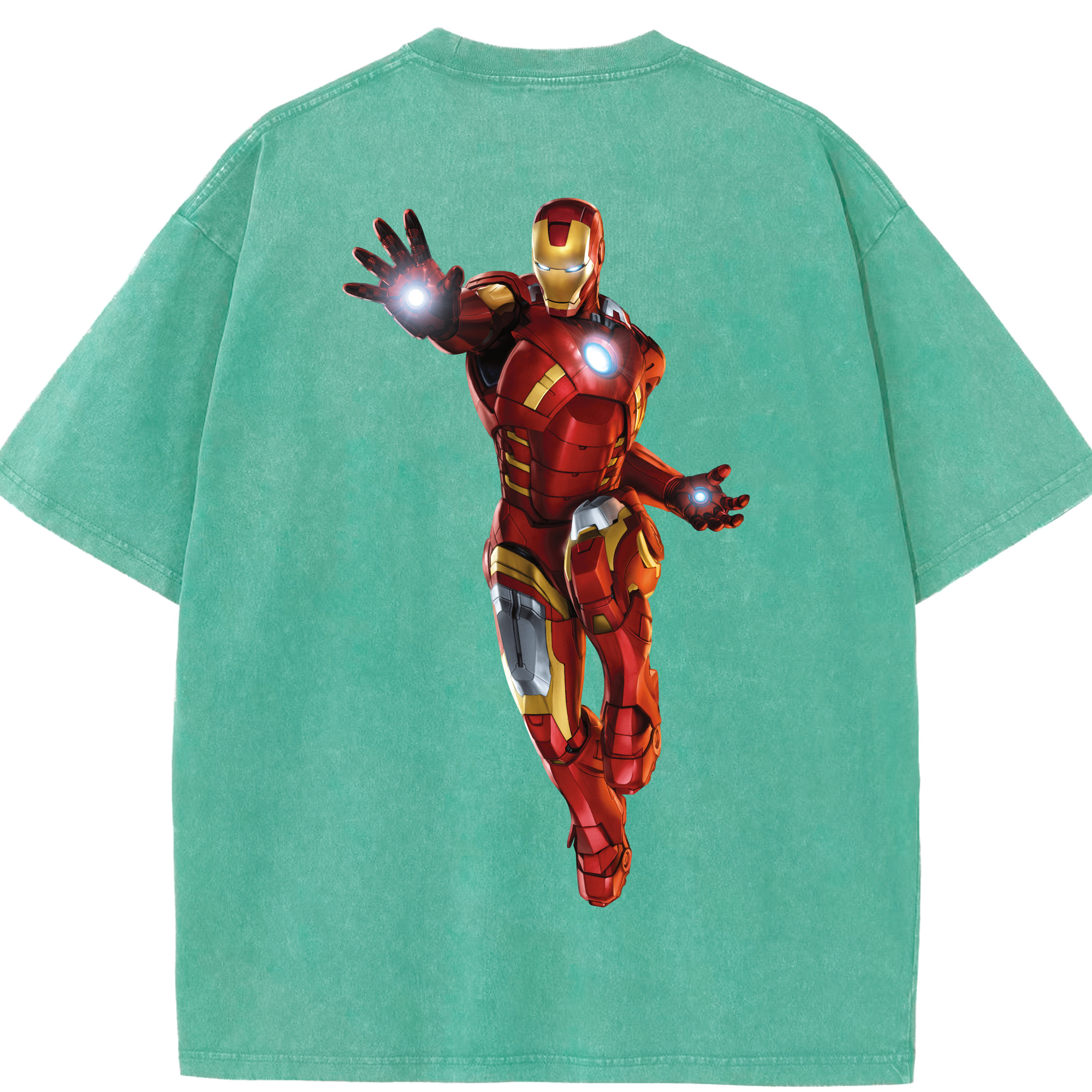 （画像用） アベンジャーズ The Avengers 綿100% ヴィンテージ風 半袖Tシャツ（背面プリント）